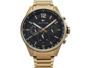 Authentic TOMMY HILFIGER STOCK Men 45 mm Quartz Analog Elegant Watch  – TOMMY HILFIGER