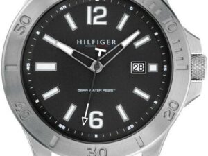 Authentic TOMMY HILFIGER STOCK Men 46 mm Quartz Analog Designer Watch  – TOMMY HILFIGER