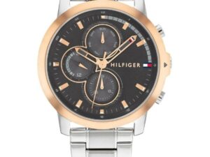 Authentic TOMMY HILFIGER STOCK Men 46 mm Quartz Analog Elegant Watch  – TOMMY HILFIGER