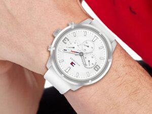 Authentic TOMMY HILFIGER STOCK Men 45 mm Quartz Analog Elegant Watch  – TOMMY HILFIGER