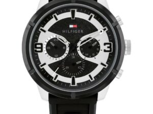 Authentic TOMMY HILFIGER STOCK Men 45 mm Quartz Analog Elegant Watch  – TOMMY HILFIGER