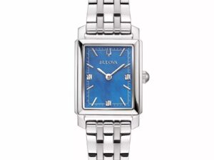 Authentic BULOVA Women 21 mm Stainless Steel Quartz Elegant Wristwatch  – BULOVA