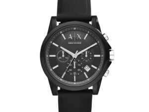 Authentic A|X ARMANI EXCHANGE Men 44 mm SS IP Black Quartz Elegant Wristwatch  – FOSSIL GROUP WATCHES