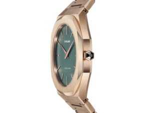 Authentic D1 MILANO Women 38 mm SS IP Rose Gold Quartz Exclusive Wristwatch  – Sapphire Glass – D1 MILANO