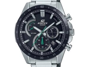 Authentic CASIO EDIFICE Men 47 mm Stainless Steel Quartz Designer Wristwatch  – CASIO EDIFICE