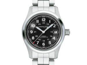 Authentic HAMILTON Men 38 mm Stainless Steel Premium Wristwatch  – Sapphire Glass – HAMILTON