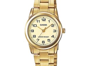 Authentic CASIO COLLECTION & VINTAGE Women 25 mm Stainless Steel Quartz Designer Wristwatch  – CASIO COLLECTION