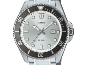 Authentic CASIO COLLECTION & VINTAGE Men 44 mm Stainless Steel Quartz Designer Wristwatch  – CASIO SPORT