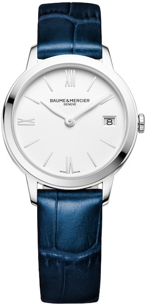 Authentic BAUME&MERCIER Women 31 mm Stainless Steel Quartz High-end Wristwatch  – Sapphire Glass – BAUME & MERCIER