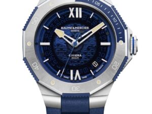 Authentic BAUME&MERCIER Men 42 mm Stainless Steel Luxurious Wristwatch  – Sapphire Glass – BAUME & MERCIER