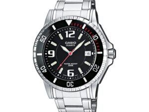 Authentic CASIO COLLECTION & VINTAGE Men 42.5 mm Stainless Steel Quartz Designer Wristwatch  – CASIO COLLECTION