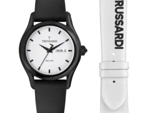 Authentic TRUSSARDI Men 50 mm Designer Wristwatch  – TRUSSARDI