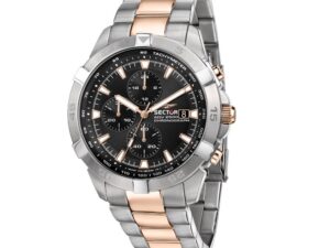 Authentic SECTOR No Limits Men 43 mm Stainless Steel Quartz Top-Quality Wristwatch  – SECTOR