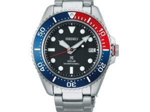 Authentic SEIKO PROSPEX Men 43 mm Stainless Steel Solar Premium Wristwatch  – Sapphire Glass – SEIKO PROSPEX