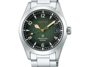 Authentic SEIKO Men 39 mm Stainless Steel Premium Wristwatch  – Sapphire Glass – SEIKO