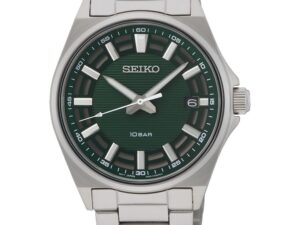 Authentic SEIKO 40 mm Stainless Steel Quartz Top-Quality Wristwatch  – SEIKO WATCHES